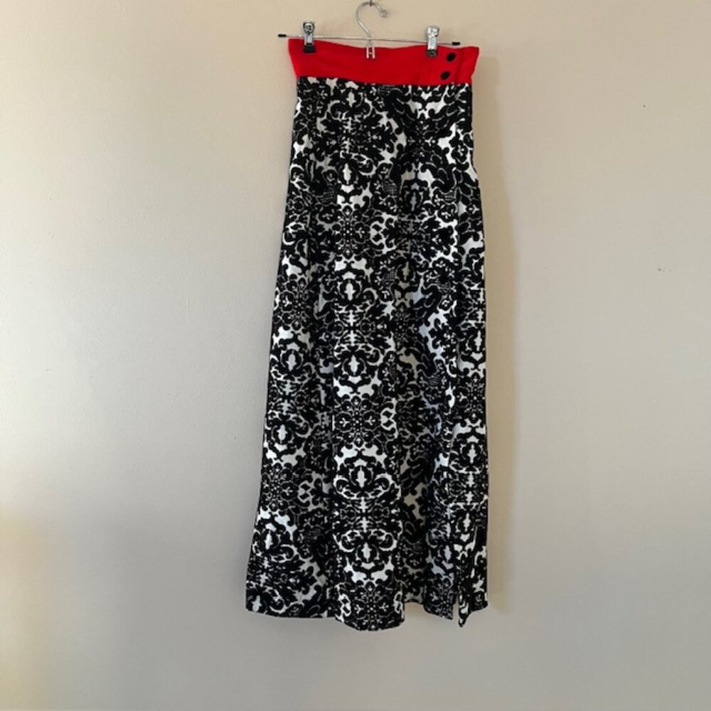 Lanz Original Vintage Velvet maxi skirt